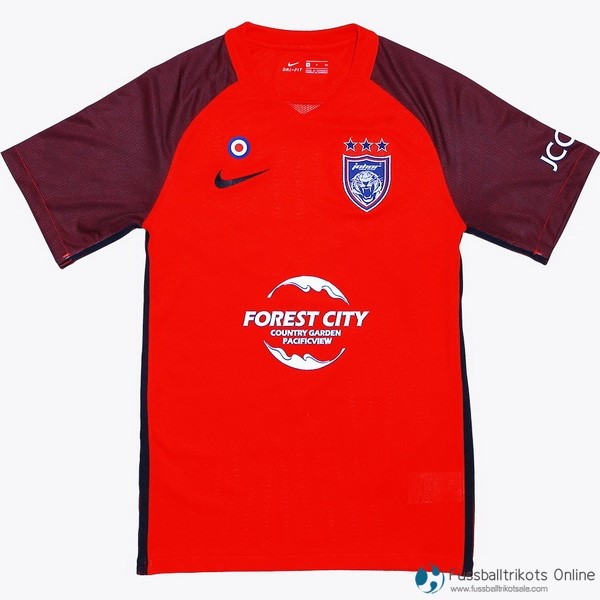 Johor Darul Takzim Trikot Auswarts 2018-19 Rote Fussballtrikots Günstig